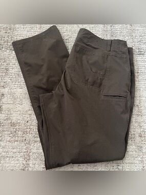 KUHL SILENCR Men's 40 X 34 Brown 6-pocket Outdoor Hiking Pants